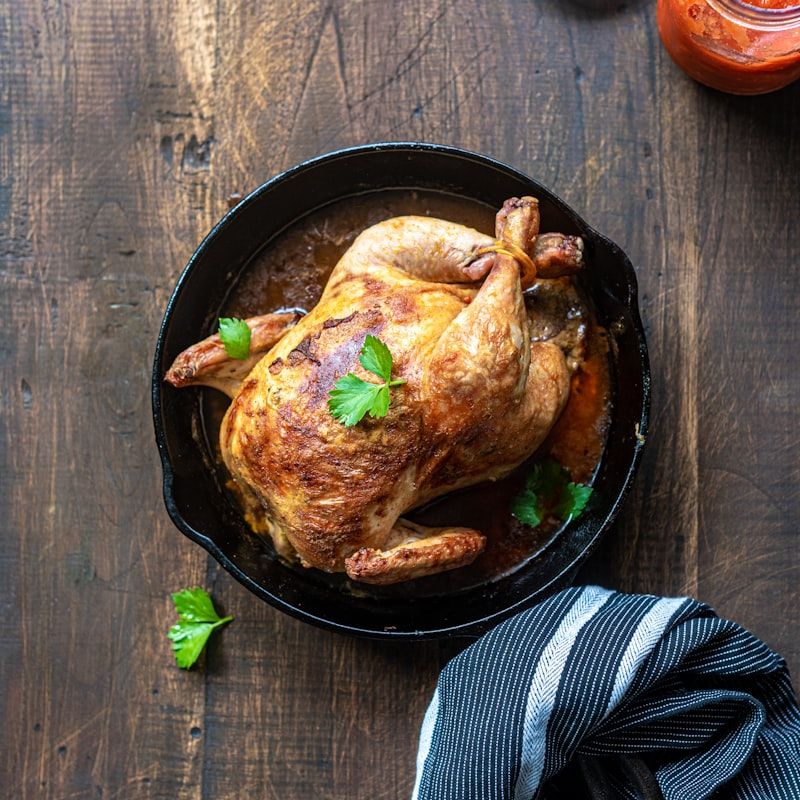 Whole Chicken: For poule en sauce, roasting, or cutting into pieces the way you cook at home.